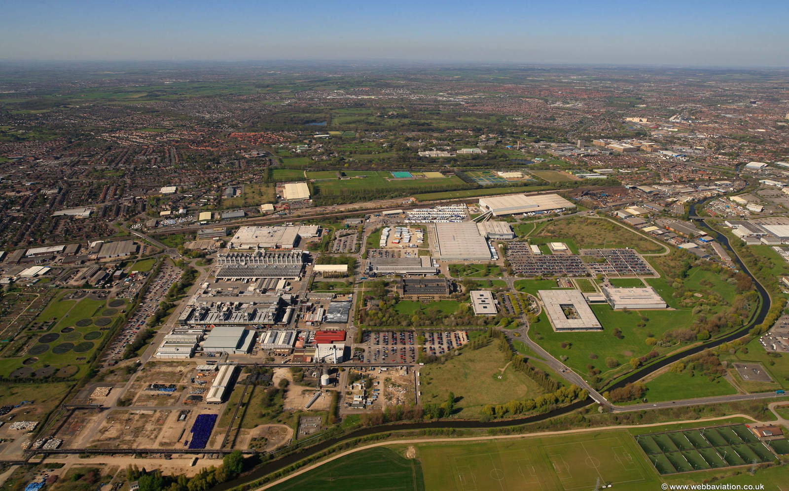 Boots Campus, Nottingham, NG90 aerial photo