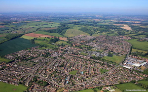  Calverton  aerial photograph
