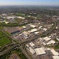 Lenton Industrial Estate Nottingham NG7 aerial photograph