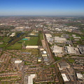 The Midland Main Line Nottingham aerial photograph
