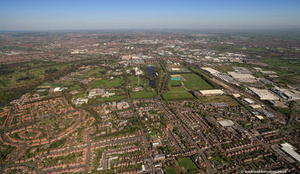 Beeston Nottingham NG9 aerial photograph