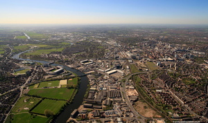 Nottingham aerial photograph