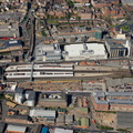 Nottingham station  aerial photograph