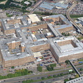 Queen's Medical Centrel Nottingham  from the air