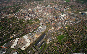 Meadows Way Nottingham NG2 aerial photograph