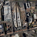 Nottingham station  aerial photograph