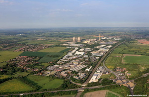 Milton Park Estate Abingdon   aerial photograph