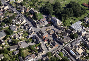Eynsham Palace Oxfordshire  aerial photograph 