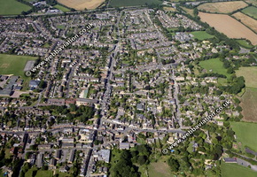 Eynsham Palace Oxfordshire  aerial photograph 