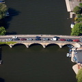 Henley Bridge Henley-on-Thames   from the air