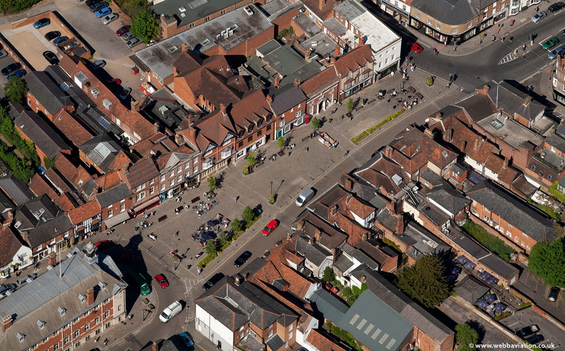  Market Place  Henley-on-Thames  from the air