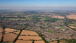 Kidlington Oxfordshire aerial photograph