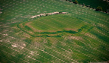 Madmarston Hill Hillfort from the air