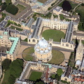 All Souls College, Oxford UK aerial photograph