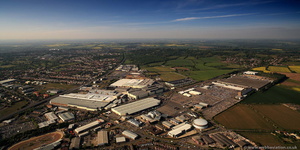Mini Factory oxford from the air 