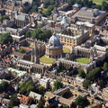 Bodleian Library, Oxford University aerial photograph