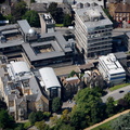 Denys Wilkinson Building Oxford University from the air 