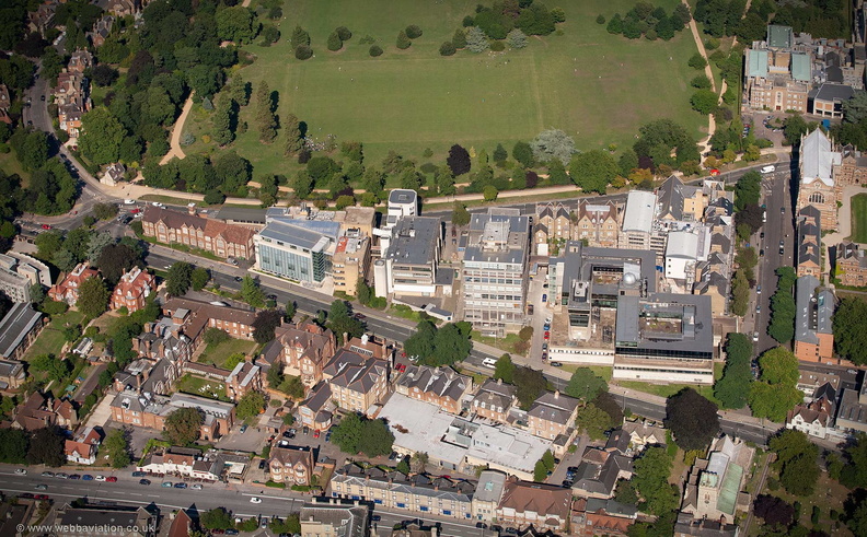 Department of Engineering Science, Oxford  University aerial photograph