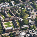 Keble College, Oxford  aerial photograph