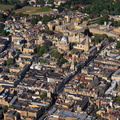 Oxford city centre from the air 