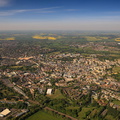 Oxford UK aerial photograph