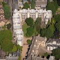 Sir Thomas White Building, St John's College, Oxford  University aerial photograph