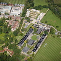 St Catherine's College, Oxford from the air 
