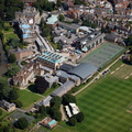 St Hilda's College, Oxford from the air 