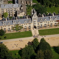 The Meadow Building, Oxford from the air 