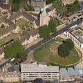 Oxford Castle  aerial photograph