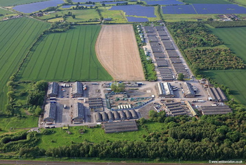 Steventon Depot  Oxfordshire aerial photograph