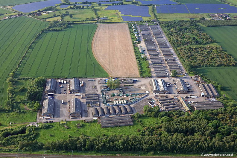 Steventon Depot  Oxfordshire aerial photograph