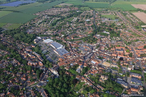 Wantage , Oxfordshire aerial photograph 