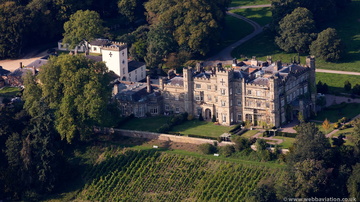 Apley Hall from the air