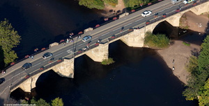 Severn Bridge , Bridgnorth from the air