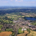 Ellesmere Shropshire from the air