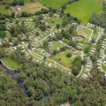 Fernwood Caravan Park Ellesmere Shropshire from the air