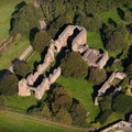 Lilleshall Abbey from the air