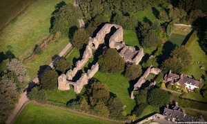 Lilleshall Abbey from the air
