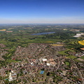 Newport Shropshire from the air