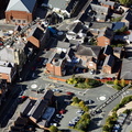 Oswestry Shropshire  England UK aerial photograph