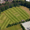 Frankwell Cricket Ground, Shrewsbury Shropshire    aerial photo