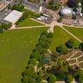 The Quarry Park, Shrewsbury Shropshire    aerial photo