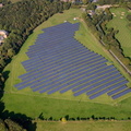 Granville Road Solar Farm ,  Donnington Telford  from the air