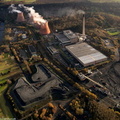 Ironbridge power station when it was still in service from the air