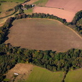 The Walls multivallate hillfort   from the air