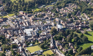  High Street Whitchurch Shropshire SY13  from the air 