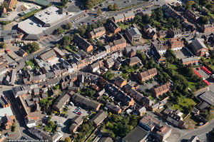 Watergate Whitchurch Shropshire SY13  from the air 