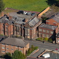 Whitchurch Grammar School , Bargates , Whitchurch  from the air 