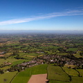 Woore Shropshire from the air 